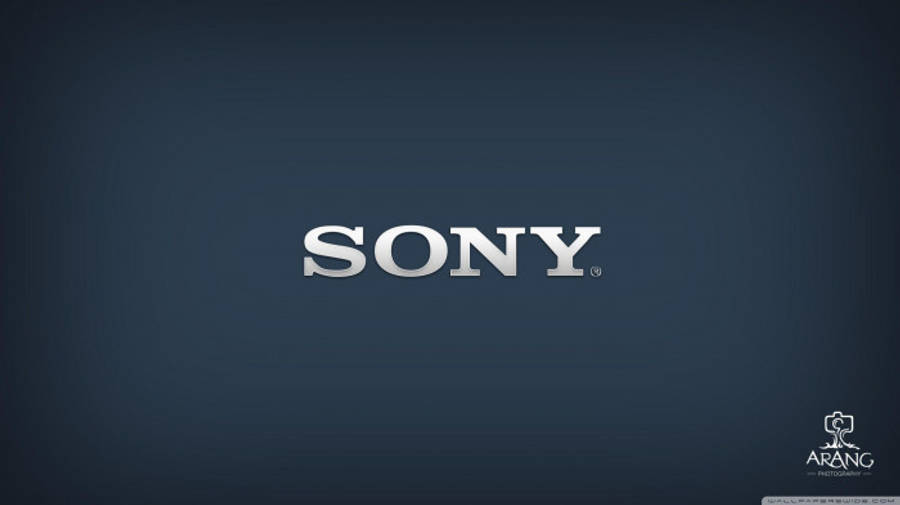 Sony Logo Dark Background Wallpaper