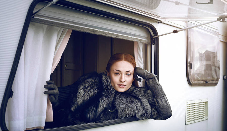 Sophie Turner As Sansa Stark Wallpaper