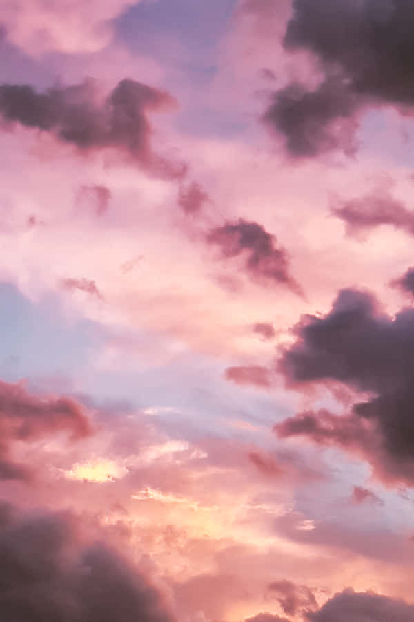 Sophisticated Blend Of Grey And Pink Colors Wallpaper