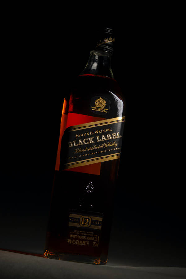 Sophisticated Johnnie Walker Bottle Wallpaper