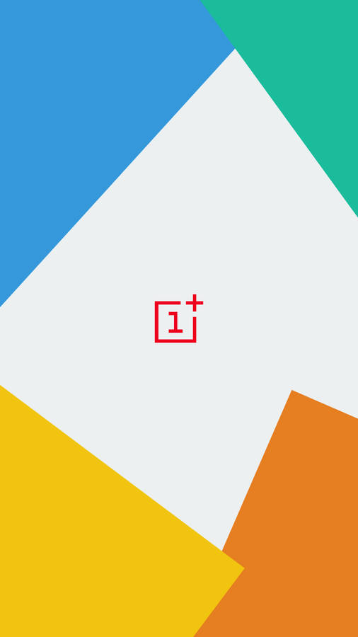 Sophisticated Oneplus Geometric Border Design Wallpaper