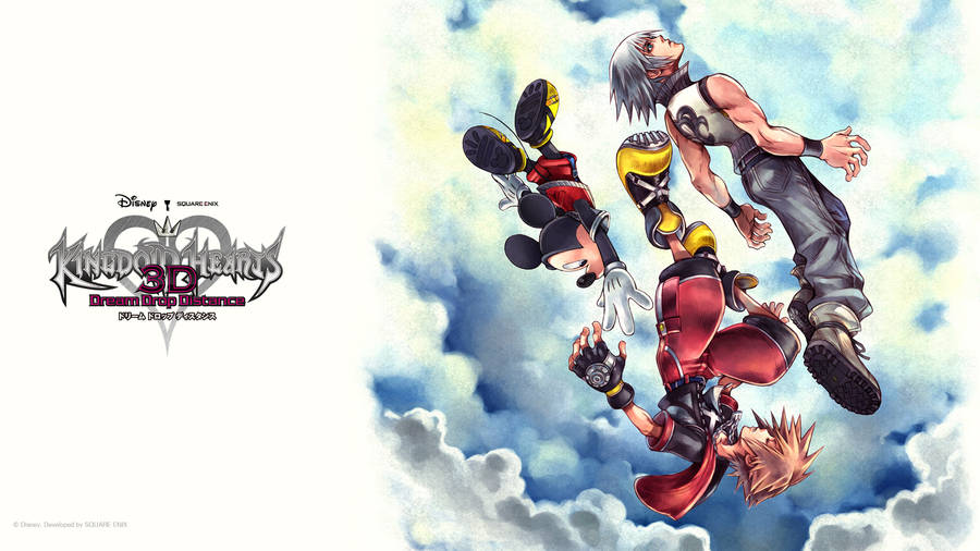 Sora With Kingdom Heart Logo Wallpaper