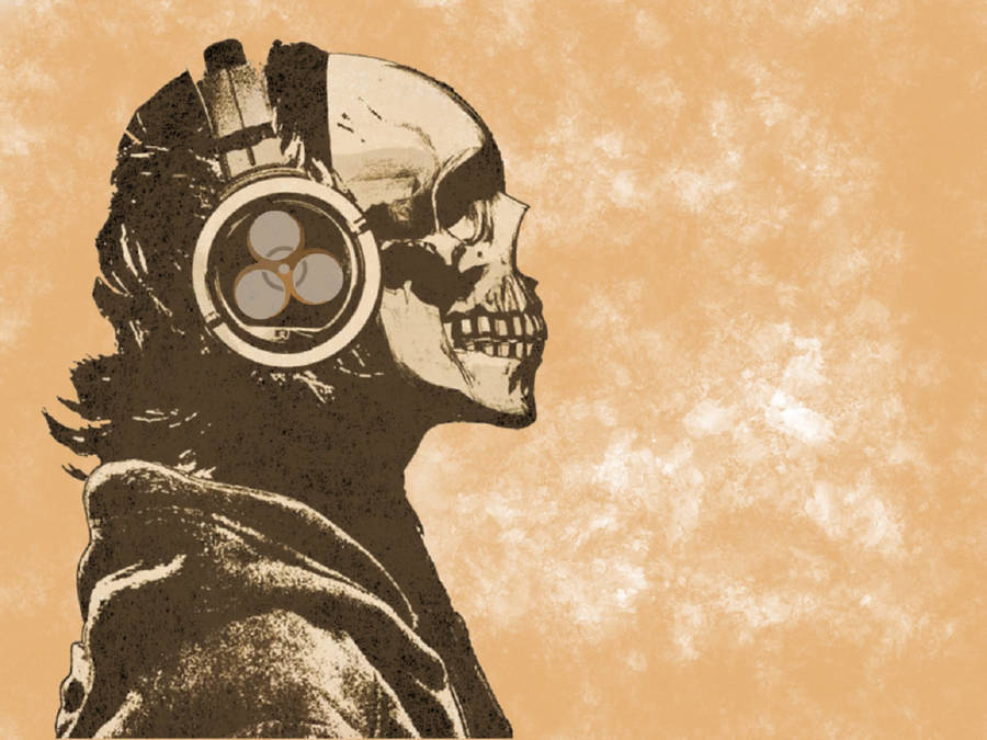 Soundcloud Cover Skull Digger Wallpaper