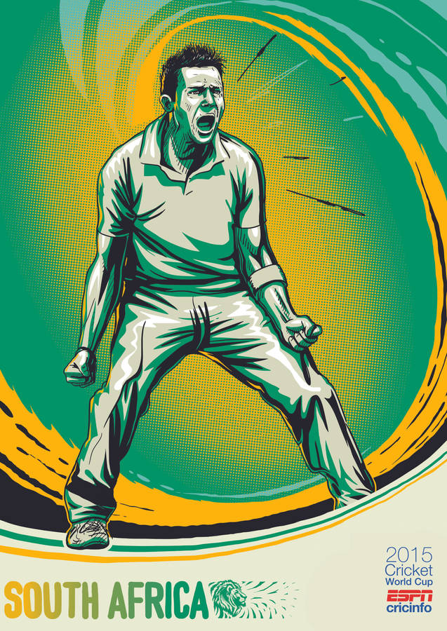 South Africa Cricket World Cup Poster Wallpaper