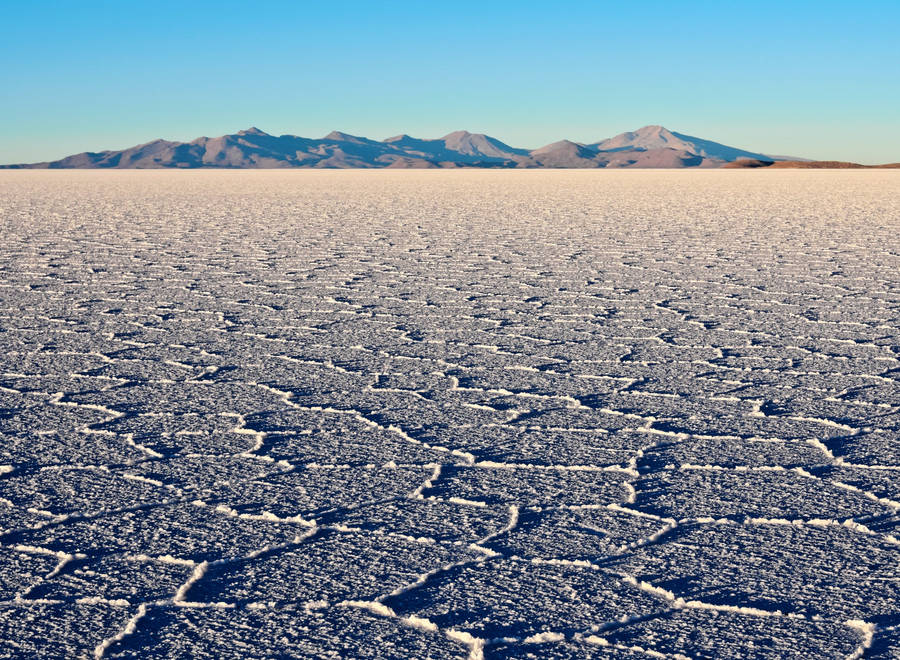 South America Bolivia Salt Flat Wallpaper