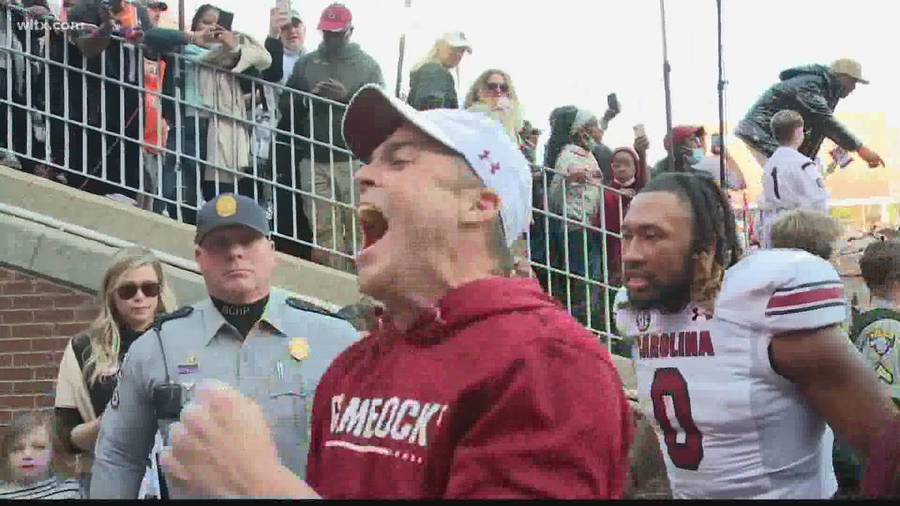 South Carolina Gamecocks Victory Shout Wallpaper