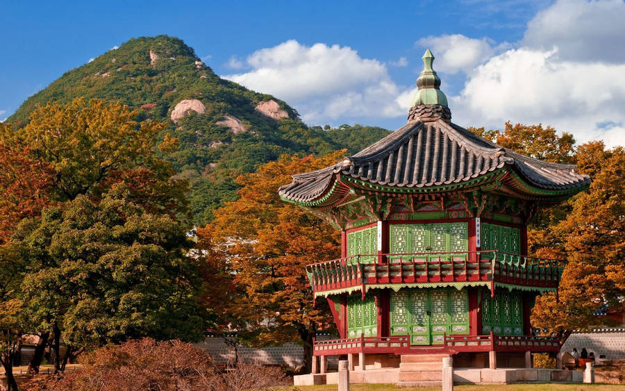 South Korea Cultural Landmark Wallpaper