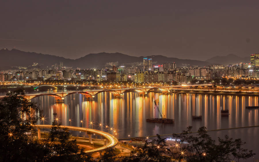 South Korea Han River Wallpaper