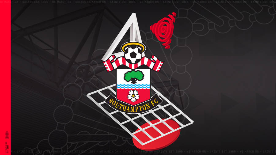 Southampton Fc Team Logo Wallpaper