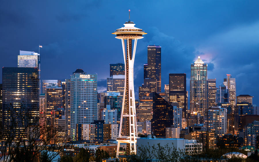 Space Needle In Seattle United States Wallpaper