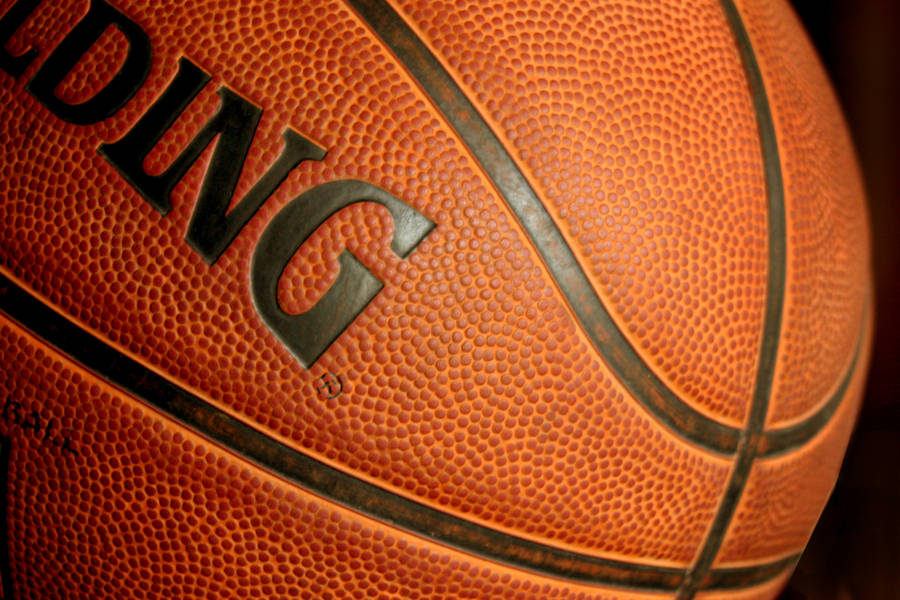 Spalding Basketball Ball Close Up Wallpaper