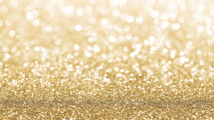 Sparkling Gold Glitter Wallpaper