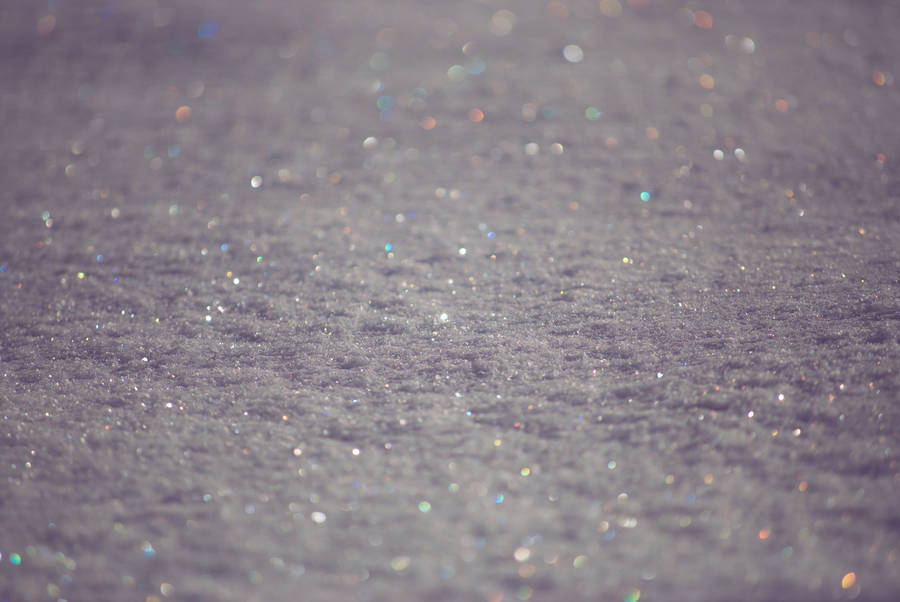 Sparkling Silver Glitter Sand Wallpaper