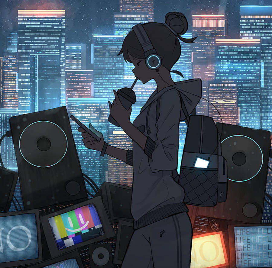 Speaker 4k Lo Fi Wallpaper