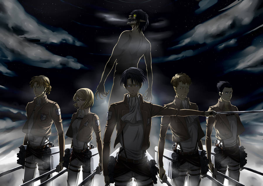 Special Operations Squad Levi Ackerman Wallpaper