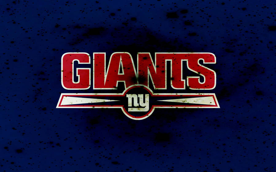 Speckled New York Giants Wallpaper