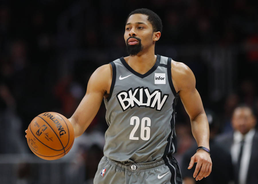 Spencer Dinwiddie At State Farm Arena Wallpaper