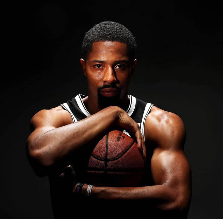 Spencer Dinwiddie Ball Photoshoot Wallpaper