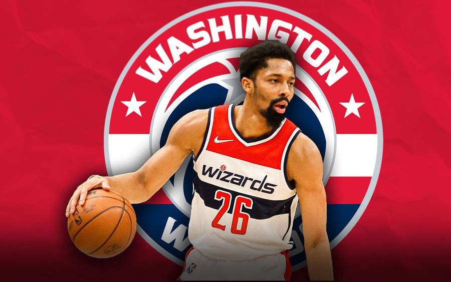 Spencer Dinwiddie Wizards Poster Wallpaper