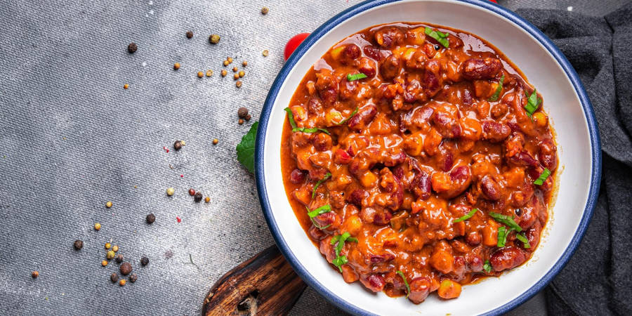 Spicy Hot Chili Con Carne Wallpaper