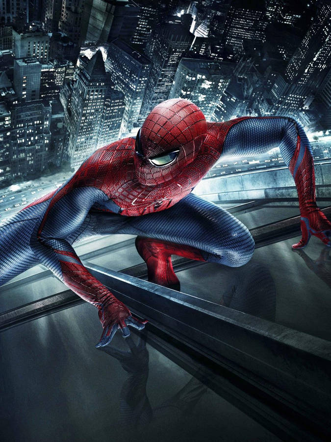 Spider Man Crawl Mobile Wallpaper