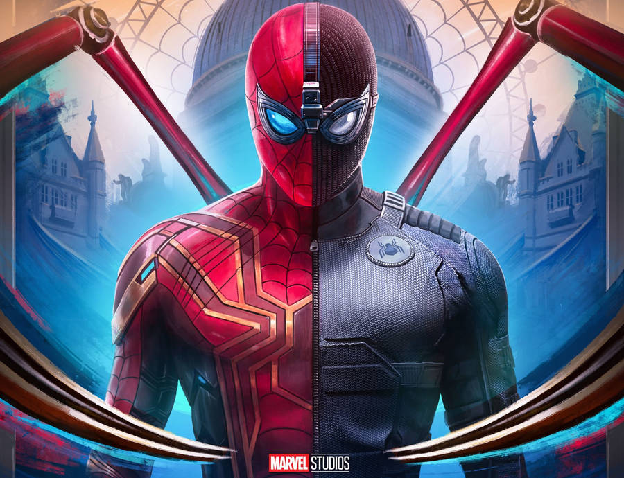 Spider Man Far From Home Superhero Wallpaper