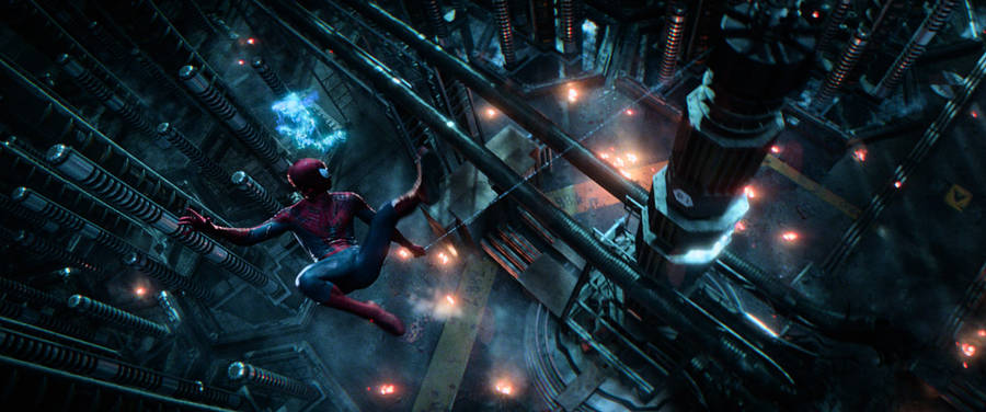 Spider-man In Action! Wallpaper