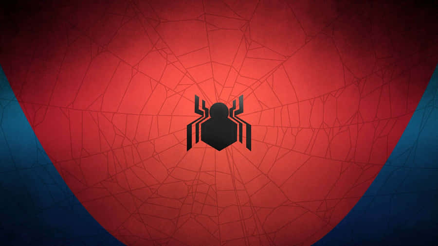 Spider Man Logo Red And Blue Wallpaper