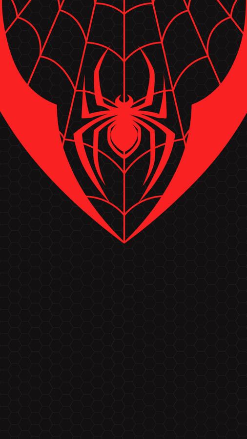 Spider Man Miles Morales Emblem Wallpaper