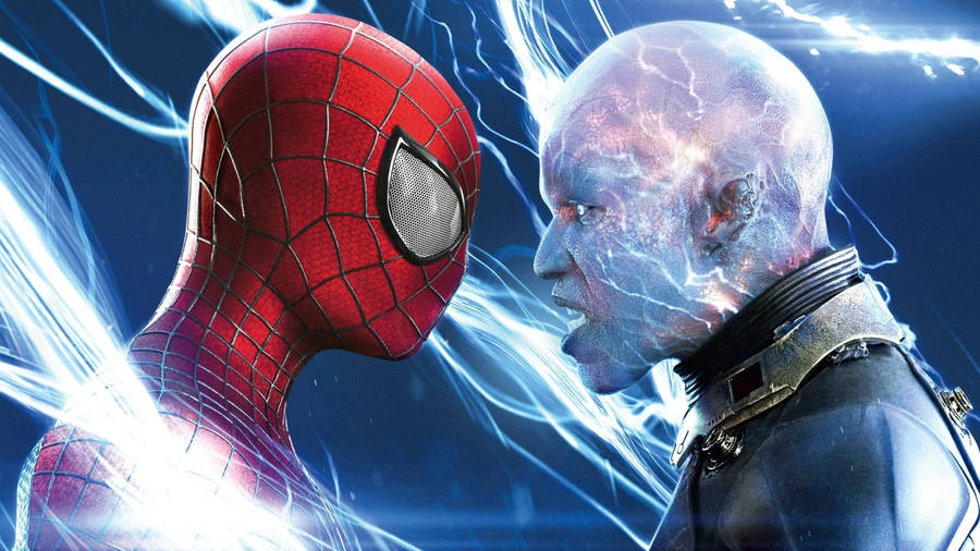 Spiderman And Electro Wallpaper