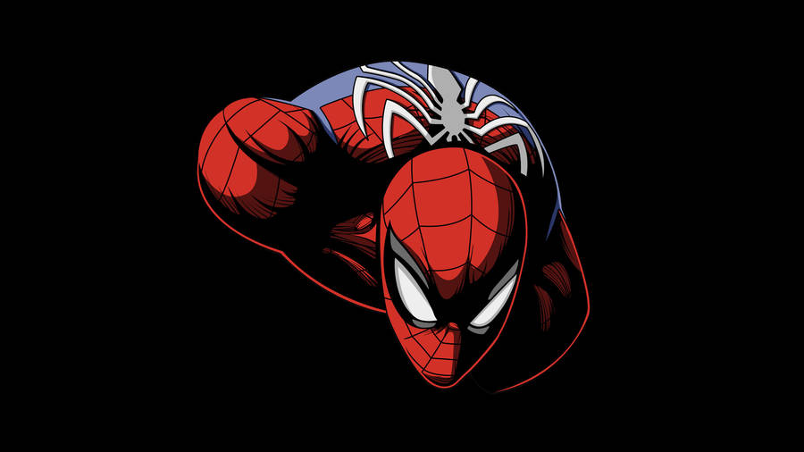 Spiderman Dark Oled Wallpaper