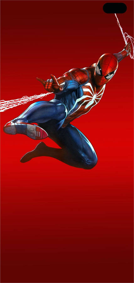 Spiderman Galaxy S10 Wallpaper