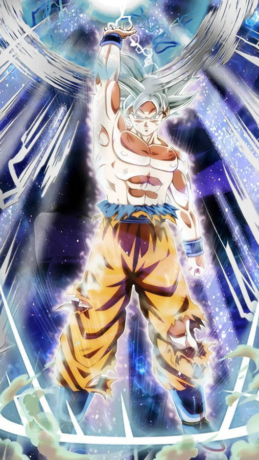 Spirit Bomb Of Super Saiyan Goku Wallpaper