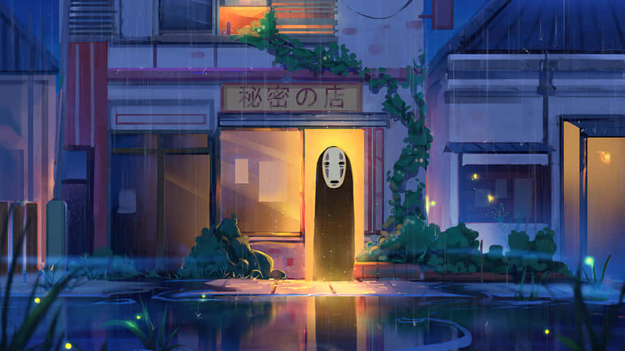 Spirited Away No Face Wallpaper