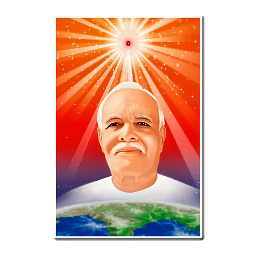 Spiritual Leader Portrait Brahma Kumaris Wallpaper