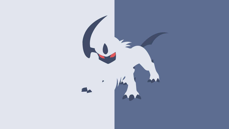 Split Absol Wallpaper