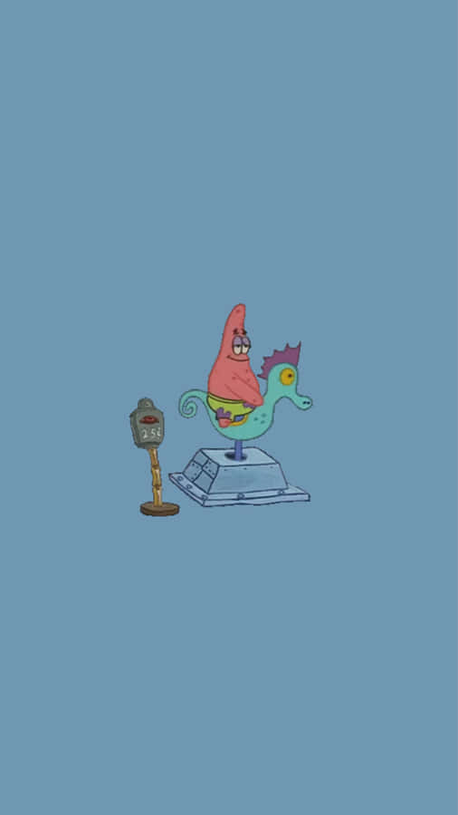 Spongebob Squarepants On A Boat Wallpaper