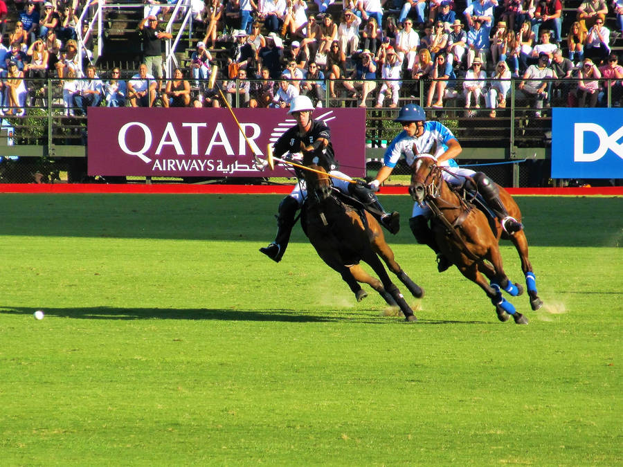 Sport Polo At Santa Maria Wallpaper