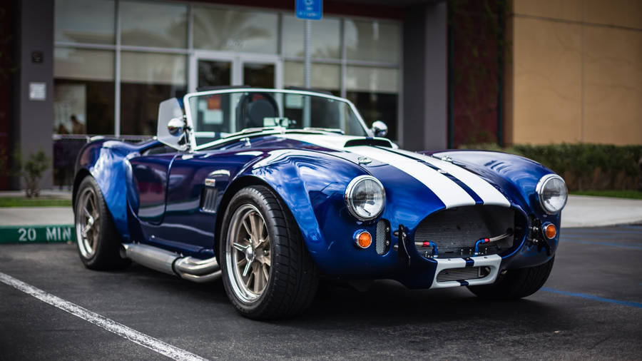 Sports Car Blue Ac Cobra Wallpaper