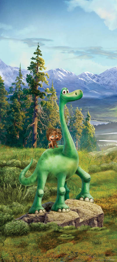 Spot And Arlo The Good Dinosaur Wallpaper