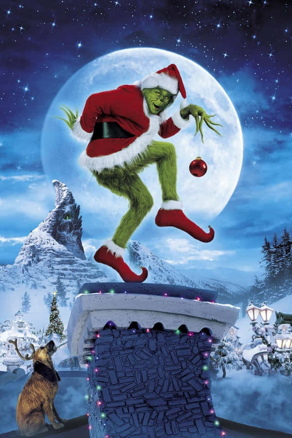 Spread Holiday Cheer With A Smirk, The Christmas Grinch Is Here! Wallpaper