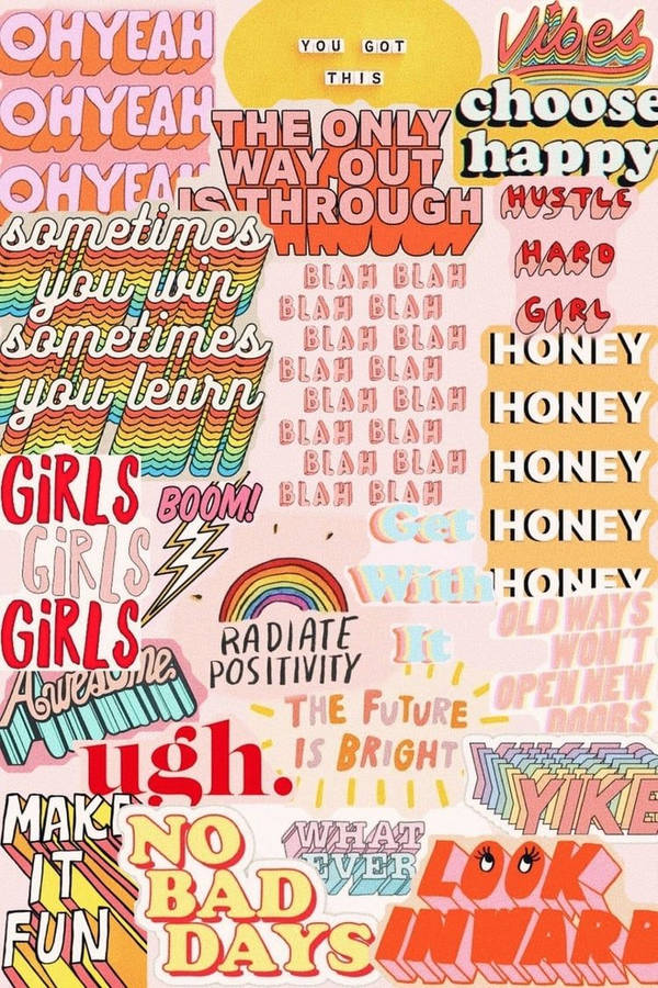 Spread Positive Vibes 🤗 Wallpaper