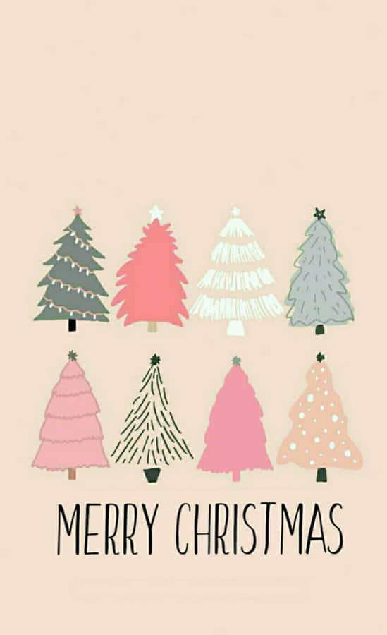 Spread The Christmas Spirit With A Cute Phone Wallpaper