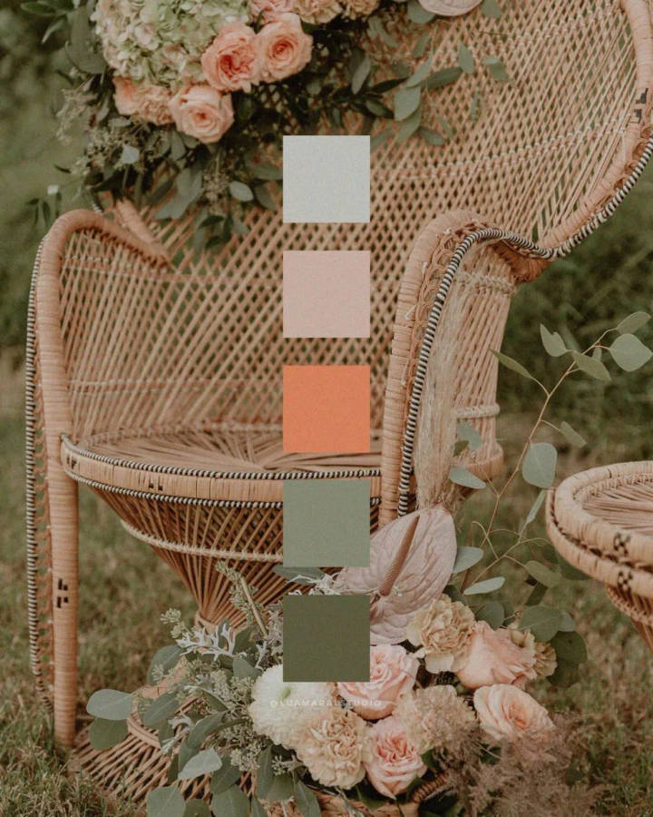 Spring Iphone Color Palette Wallpaper