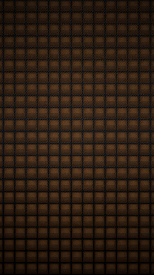 Square Patterns Brown Iphone Wallpaper