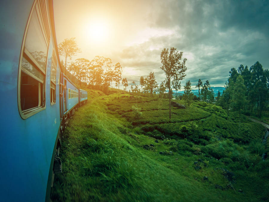 Sri Lanka Blue Train Ella Wallpaper