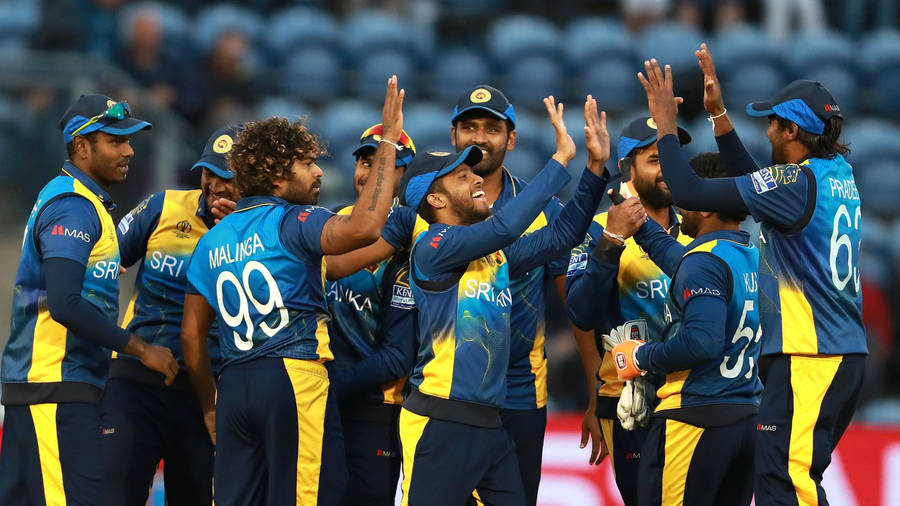 Sri Lanka Cricket Winning Team Wallpaper