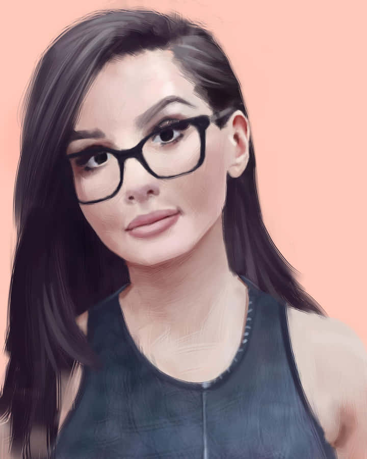 Sssniperwolf On Set Wallpaper