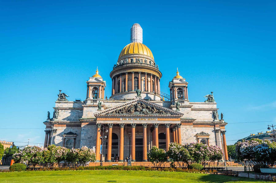 St. Isaac Cathedral Russia Wallpaper