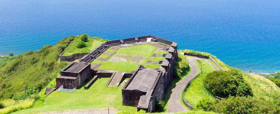 St Kitts And Nevis Brimstone Hill Fortress Wallpaper